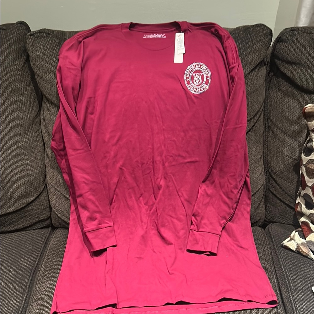Women’s Burgundy XS Nightshirt